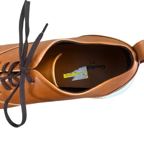 GOODFELLOW & CO Men's Luis Hybrid Oxford Shoes Cognac - Picture 5 of 6